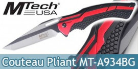 Couteau Pliant Mtech USA Red MT-A934BG