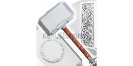 Thor Marteau Mjolnir Tete Acier Hammer Replique 4kg