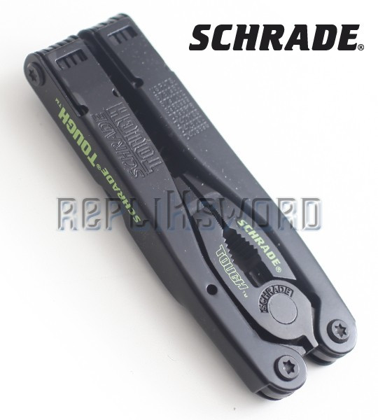 Couteau Multifonction Schrade Black ST1NB Camping Couteau Multifonction Schrade Black ST1NB Camping