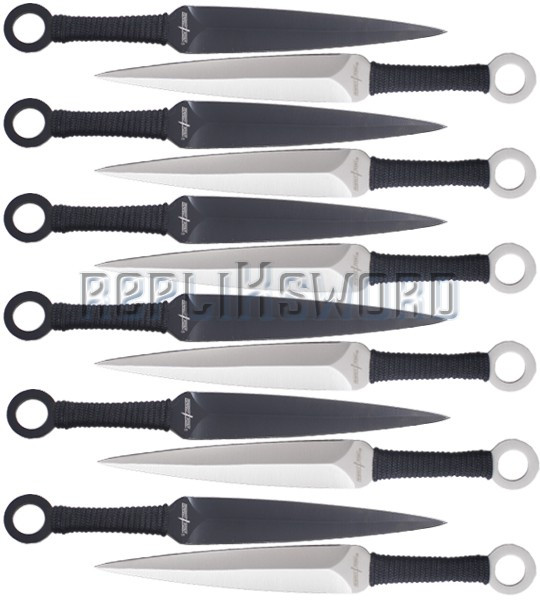Set 12 Kunais Perfect Point Couteaux de Lancer RC-086-12