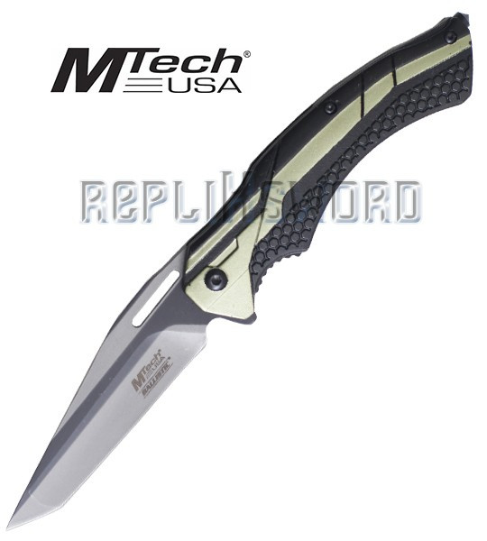 Couteau Pliant Tactical Mtech USA Green MT-A934BG