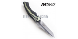 Couteau Pliant Tactical Mtech USA Green MT-A934BG