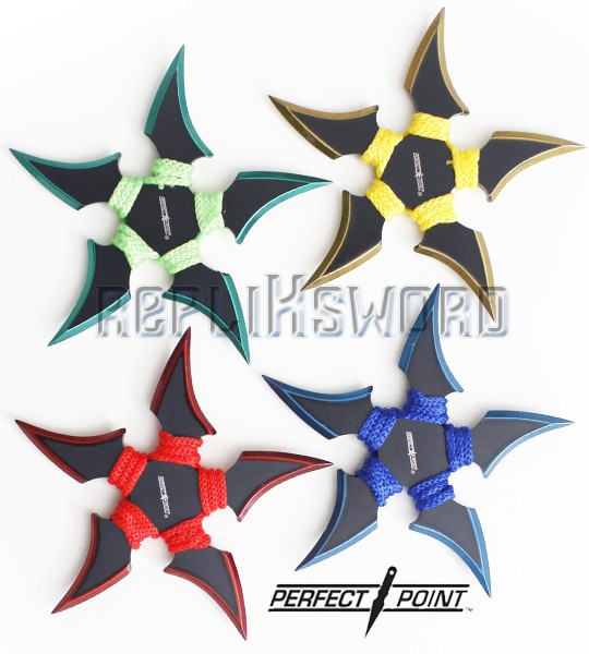 Set de 4 Etoile a Lancer Ninja Shinobi Shuriken 90-45-4 Set de 4 Etoile a Lancer Ninja Shinobi Shuriken 90-45-4