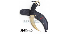 Couteau Karambit Mtech USA MT-20-76GD Gold Edition