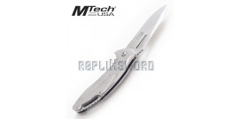 Couteau de Poche Master Cutlery Silver MT-A947CH Couteau Pliant