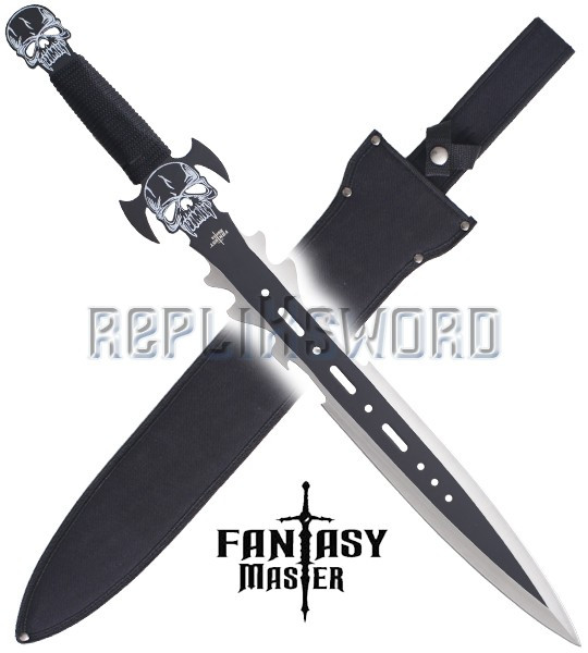 Machette Fantasy Master Black Skull Epee Courte FM-681BK Machette Fantasy Master Black Skull Epee Courte FM-681BK