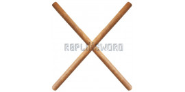 2X Batons en Kali Arts Martiaux Bois 66cm SE-612NX2