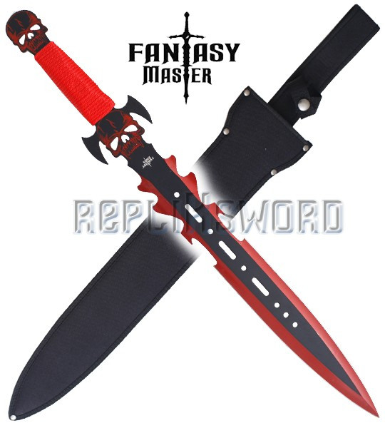 Machette Fantasy Master Red Skull Epee FM-681RD Machette Fantasy Master Red Skull Epee FM-681RD
