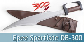 Epée En Polypropylène Réplique Du Film "300" - 73 Cm - Pour Entraînement Et Cosplay Sans Danger