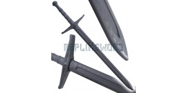 2X Epees de Frappe Medieval Polypropylene Combat