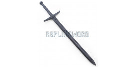 2X Epees de Frappe Medieval Polypropylene Combat