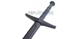 2X Epees de Frappe Medieval Polypropylene Combat