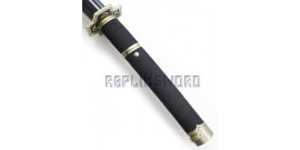 One Piece Katana Yabushiri Black Replique Epee Zoro