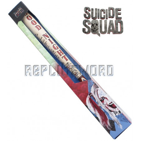 Batte De Baseball Harley Quinn Goodnight - 84 Cm - Neuve - Design Fun