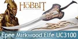 Epee des Elfes de la Foret de Mirkwood le Hobbit UC3100