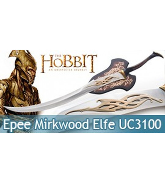 Epee des Elfes de la Foret de Mirkwood le Hobbit UC3100