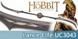 Lance Double Lame Elfes Mirkwood Le Hobbit UC3043