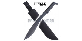 Machette Kukri Jungle Master Lame Noire Chasseur HK-1049B