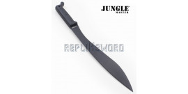 Machette Kukri Jungle Master Lame Noire Chasseur HK-1049B