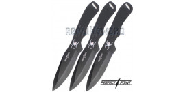 Set 3 Couteaux de Lancer Spider Perfect Point RC-1793B