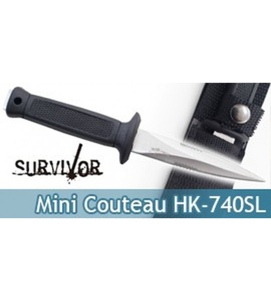 Mini Couteau de Survie Survivor HK-740SL