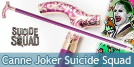 Canne de Marche Le Joker Suicide Squad Replique 96cm