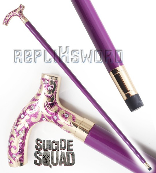 Canne de Marche Le Joker Suicide Squad Replique 96cm