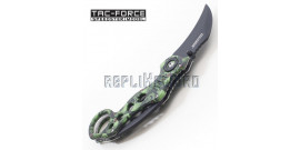 Couteau Karambit Tac Force TF-578GN Couteau de Poche Pliant