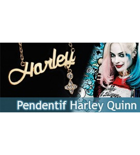 Bijoux de Harley Quinn Pendentif Suicide Squad NN4566