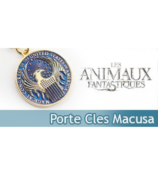 Porte Cles Macusa Les Animaux Fantastiques NN5618