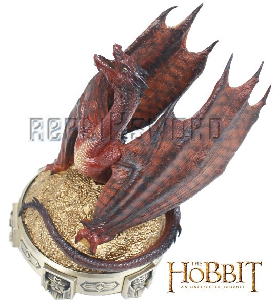 Le Hobbit Dragon Smaug Bruleur d'Encens Statue NN7526