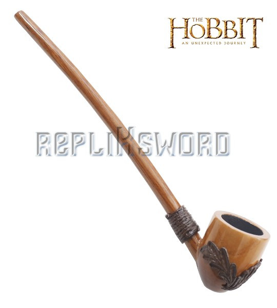 Le Hobbit Pipe de Bilbo Baggins Replique en Bois