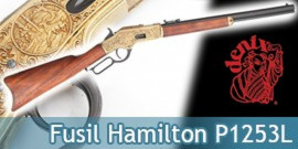 Fusil Winchester Americain Denix Hamilton Decoration P1253L