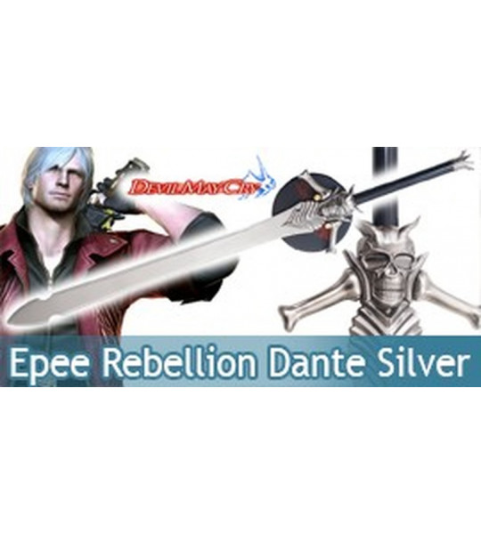 Devil May Cry Epee Rebellion Dante Silver Edition Sabre