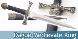 Dague Medievale King Couteau Moyen Age Decoration