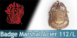Badge Etoile de Marshall Denix Badge Acier 112/L