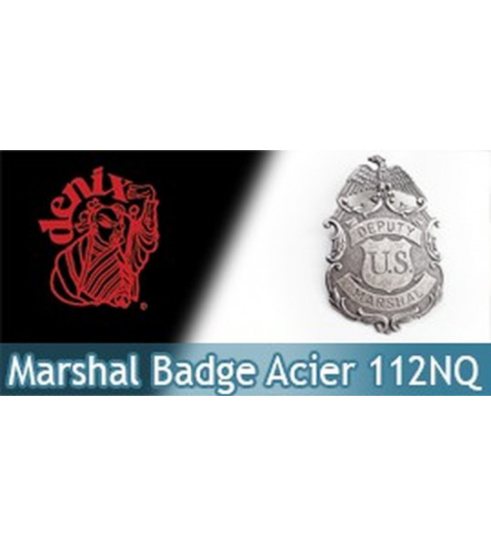 Badge Etoile de Marshal Denix Badge Acier 112/NQ