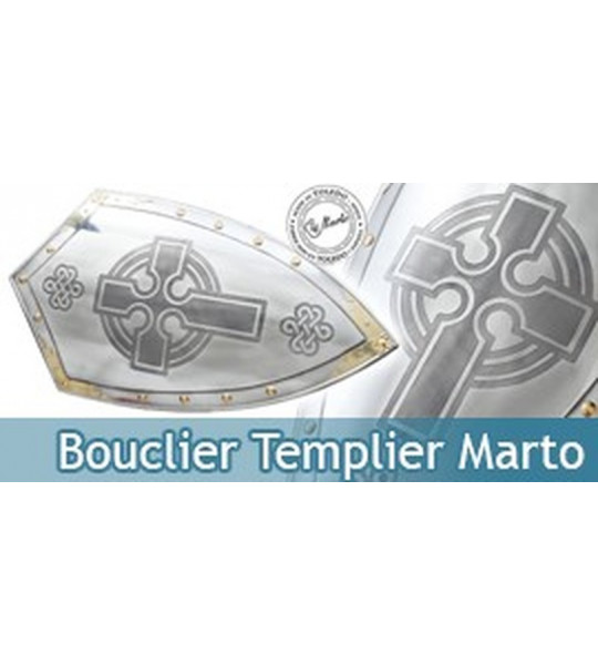 Bouclier des Templiers Marto Chevalier Templier