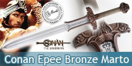 Epee Altantean de Conan le Barbare Bronze Marto