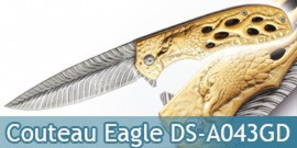 Couteau Pliant Gold Eagle Dark Side Blades DS-A043GD