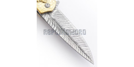 Couteau Pliant Gold Eagle Dark Side Blades DS-A043GD