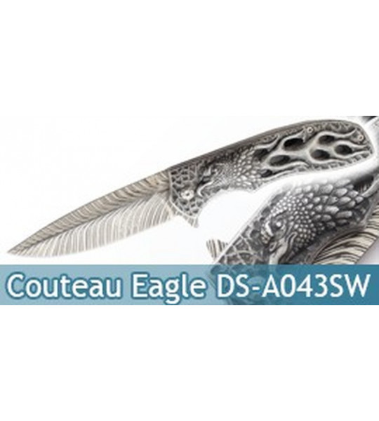 Couteau Pliant Black Eagle Dark Side Blades DS-A043SW