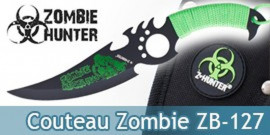 Couteau Zombie Hunter Poignard Dague ZB-127