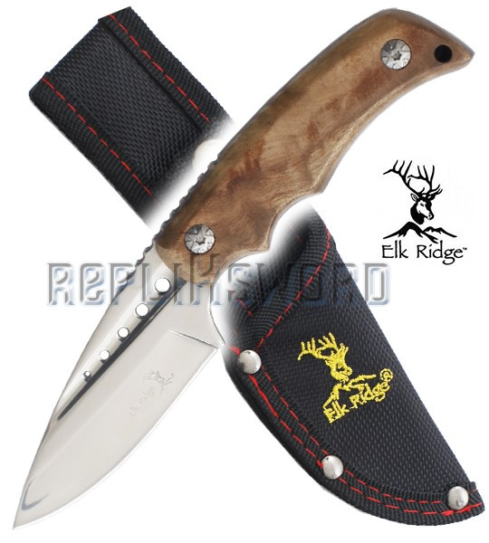 Petit Couteau de Chasse Elk Ridge Lame Fixe ER-535BW