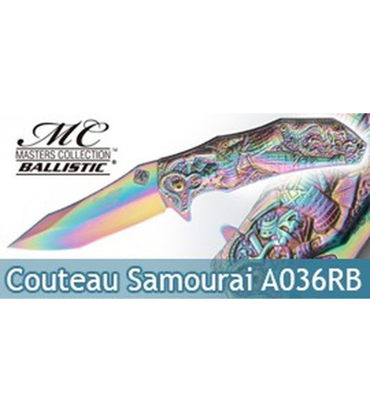 Couteau Pliant Rainbow Samourai Masters Collection