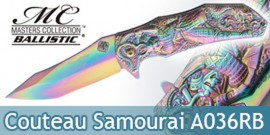 Couteau Pliant Rainbow Samourai Masters Collection