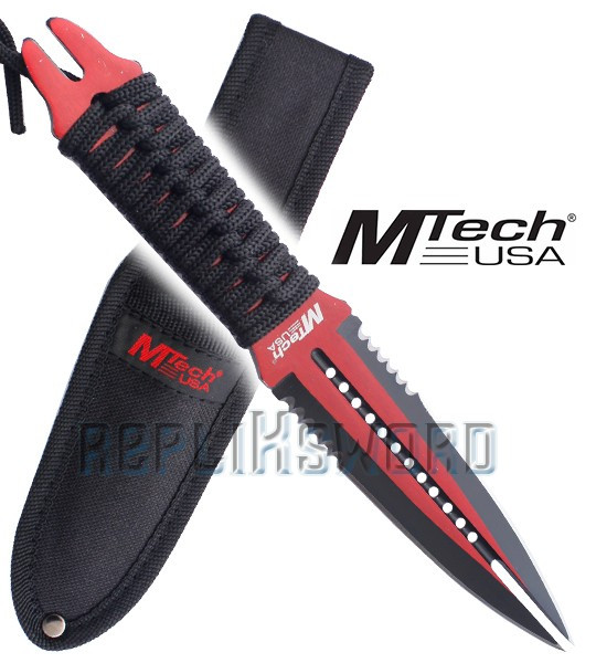 Couteau Red MtechDague MT-20-75RD