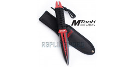 Couteau Red MtechDague MT-20-75RD