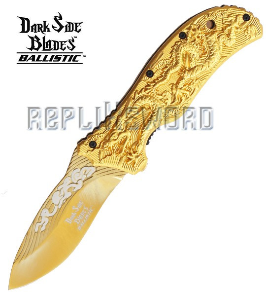 Couteau Pliant Gold Dragon DS-A042GD