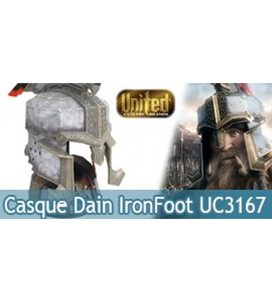 Le Hobbit Casque du Roi Nain Dain Ironfoot UC3167